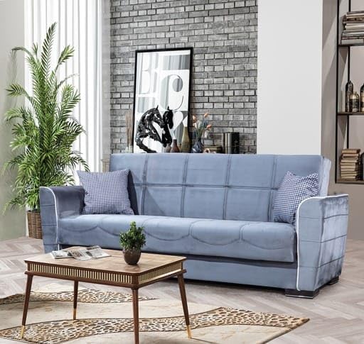 Tual 2 Seater Sofa - Gray