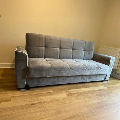 Tual 3 Seater Sofa - Gray