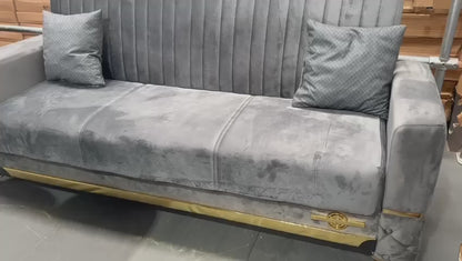 Istanbul Modern Gray 3+2 Seater Sofa Set